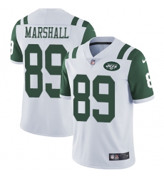 Youth Nike New York Jets #89 Jalin Marshall White Vapor Untouchable Limited Player NFL Jersey
