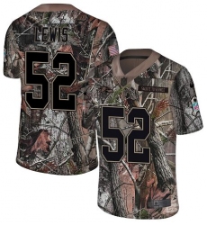 Men's Nike Baltimore Ravens #52 Ray Lewis Limited Camo Salute to Service NFL Jersey