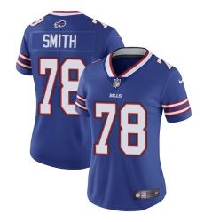 Women's Nike Buffalo Bills #78 Bruce Smith Elite Royal Blue Team Color NFL Jersey