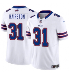 Men's Buffalo Bills #31 Maxwell Hairston White 2025 Draft F.U.S.E. Vapor Untouchable Limited Football Stitched Jersey