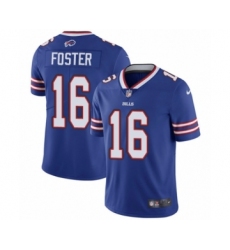 Men's Nike Buffalo Bills #16 Robert Foster Royal Blue Team Color Vapor Untouchable Limited Player NFL Jersey