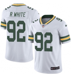 Youth Nike Green Bay Packers #92 Reggie White Elite White NFL Jersey